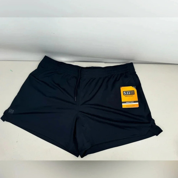 5.11Tactical PT Utility Shorts Women size XL Law Enforcement Gym Running New - Picture 1 of 10
